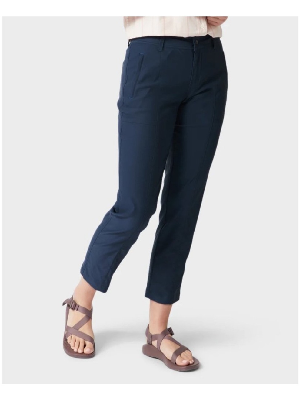 Stio | Coburn Chino Pants Hiking Outdoors Mountain Shadow Navy Blue 10 Regular
